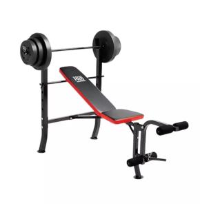 Marcy Barbell Bank PM2084 + Scheibenset 45 kg