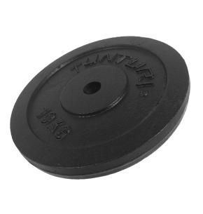 Tunturi Hantelscheiben Standard 30mm schwartz (Gewicht: 10kg, Format: Einheit)