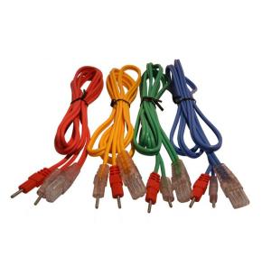 Satz mit 4 Compex Wire - Kabeln 8P