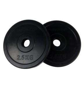 Discos con Caucho Tunturi 30 mm (Peso: 2.5kg, Formato: Par)