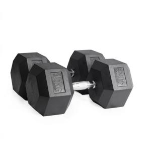 Mancuernas Hexagonales goma Ruster (par) 