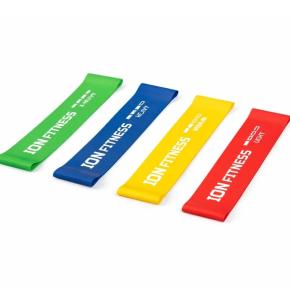 Set von 4 Mini Widerstandsbändern ION fitness