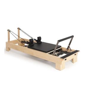 Elina Pilates Reformer Holz + Kostenloser Versand (Farbe: Schwarz)