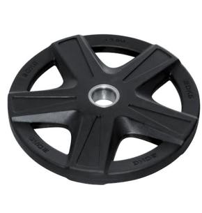 Premium Olympic Disc mit Griff fitnessdigital  (Gewicht: 25kg)