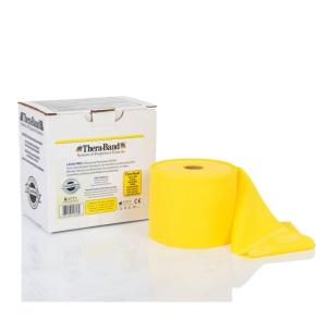 Theraband Gelbes elastisches Band - 46m (Widerstand: Level 2)