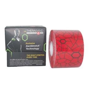 Theraband Kinesiologie-Band 5cmx5m Standard (Farbe: Rot)