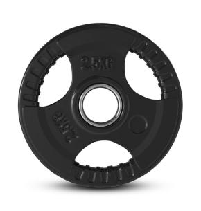Disco de goma 3 agarres fitnessdigital Tri-Grip 2.5 kg (Peso: 2.5kg)