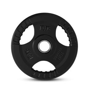 Olympische Gewichtsscheiben tri-grip ION Fitness  (Gewicht: 10kg)