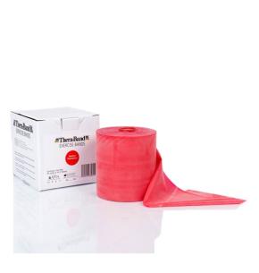 Theraband Rotes elastisches Band - 46m (Widerstand: Level 3)