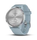 Garmin Vívomove HR Silber mit blaugrünem Silikonarmband S/M Garmin Vívomove HR Silber mit blaugrünem Silikonarmband S/M