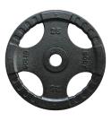 Disco Olímpico hierro 4 agarres Body-Solid Tools (Peso: 25kg)