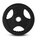 Disco de goma 3 agarres fitnessdigital Tri-Grip 20kg (Peso: 20kg)
