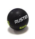 Ruster Medizinball Schwartz (Gewicht: 6kg)