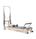 Elina Pilates Hölzernes Reformer Lignum Mit Turm + Kostenloser Versand (Farbe: Grau)