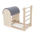 Elina Pilates Pilates-Leiterlauf mit Holzsockel + Kostenloser Versand (Farbe: Grau)