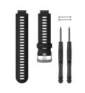 Garmin Uhrenarmband 735XT Schwarzes/Graues Garmin Uhrenarmband 735XT Schwarzes/Graues